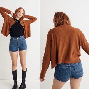 Madewell Brampton Crop Cardigan Sweater Size XXS